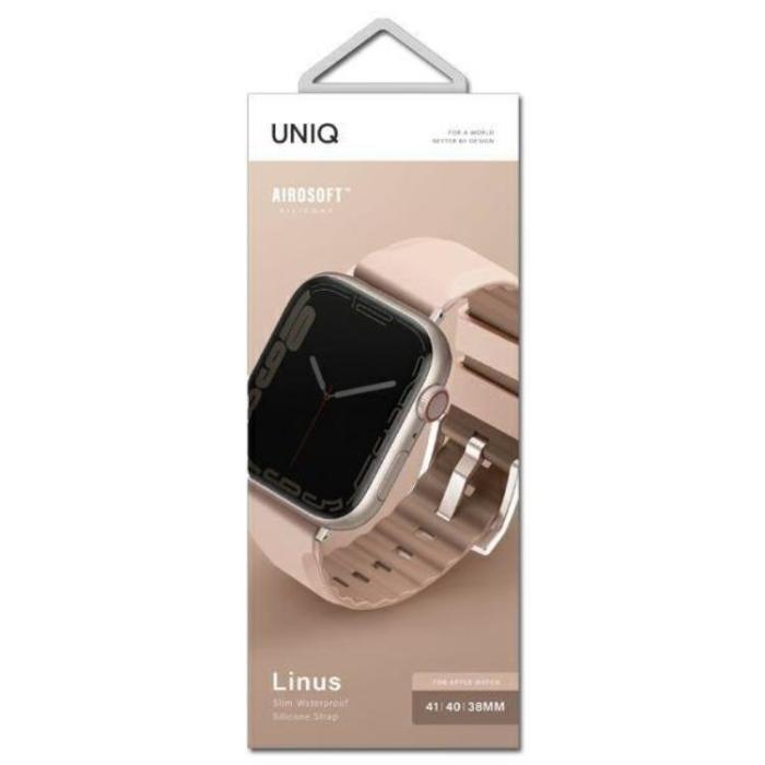 UNIQ - Uniq Apple Watch 4/5/6/7/8/SE/SE2/Ultra (45/44/42mm) Armband Silicon