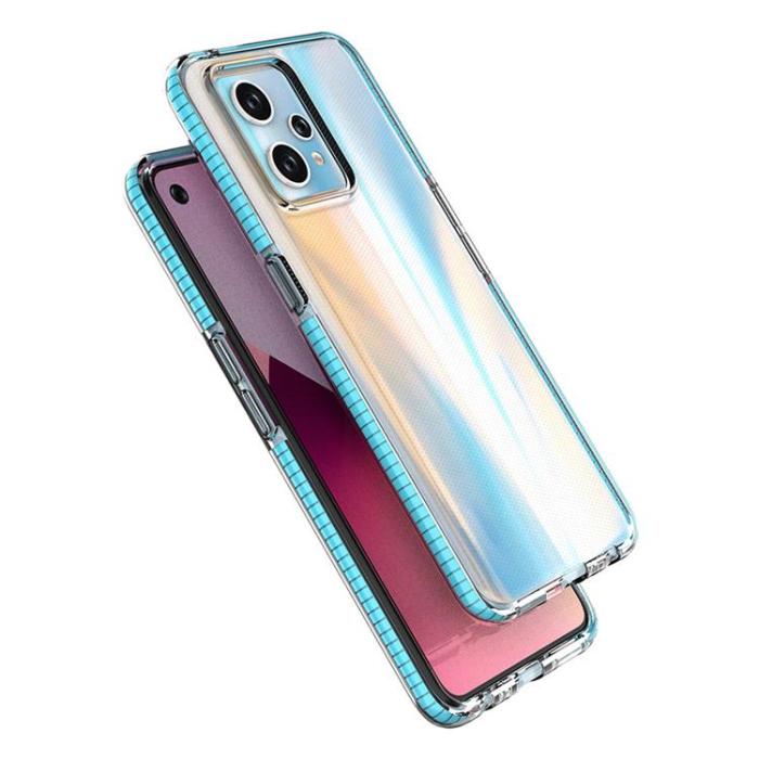 OEM - Realme 9/9 Pro Plus Skal Silicone Med Frame - Svart