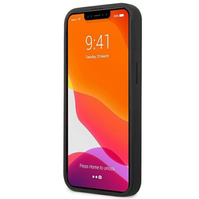 Mercedes - Mercedes iPhone 14 Plus Skal Läder Urban Bengale - Svart