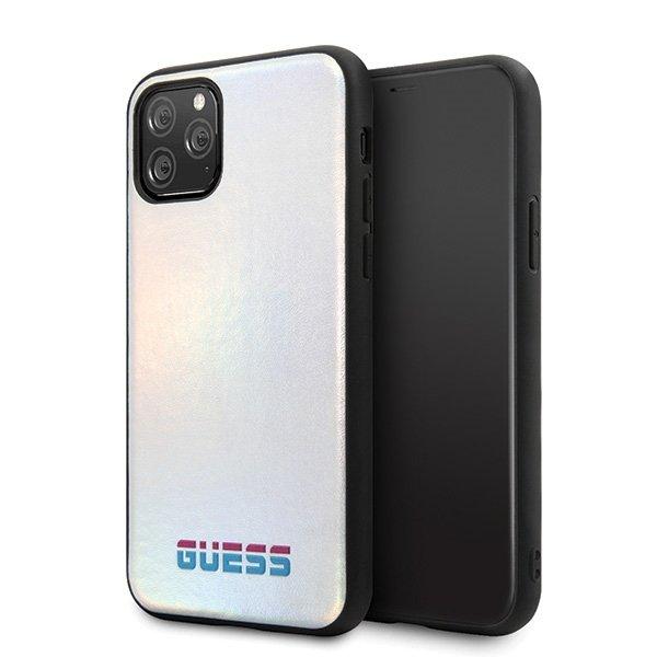 Guess Skal iPhone 11 Pro Iridescent - Silver | 2353 | AlltMobil