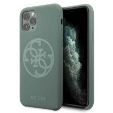UTGATT5 - Guess Skal iPhone 11 Pro Silicone 4G Tone On Tone - Khaki