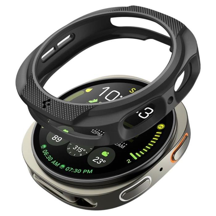 Spigen - Spigen Galaxy Watch 8 (44mm) Skal Liquid Air - Svart