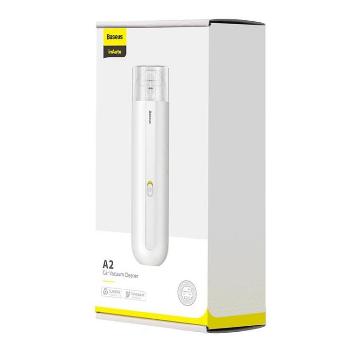 UTGATT1 - Baseus A2 Trådlös Mini Bildammsugare 70W 5000 Pa - Vit