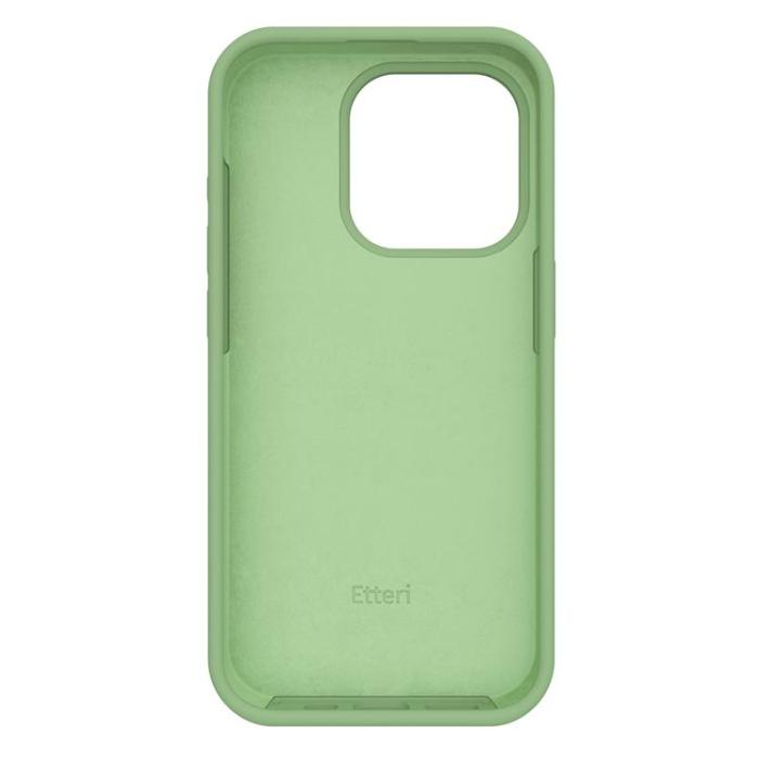 Etteri - Etteri iPhone 16 Pro Max Mobilskal Silikon - Ljusgrön
