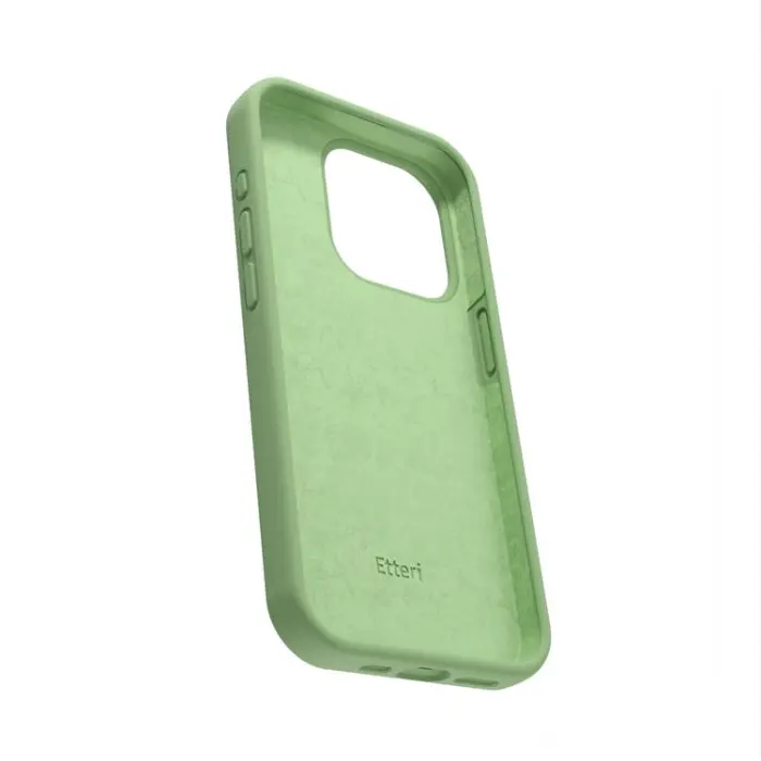Etteri - Etteri iPhone 16 Pro Max Mobilskal Silikon - Ljusgrön