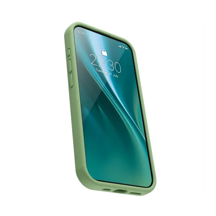 Etteri - Etteri iPhone 16 Pro Max Mobilskal Silikon - Ljusgrön