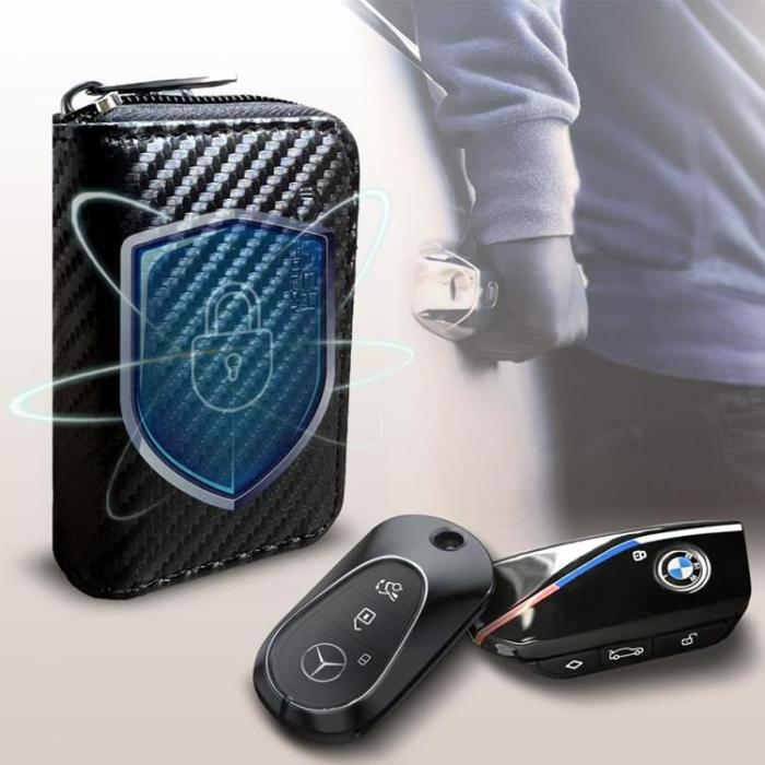 Tech-Protect - Tech-Protect KLR300 Keyless RFID Fodral Signal Blocker - Carbon
