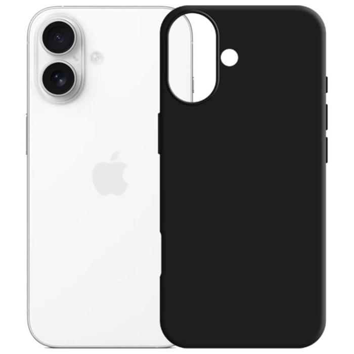 3MK - 3MK iPhone 17 Mobilskal Silikon - Svart