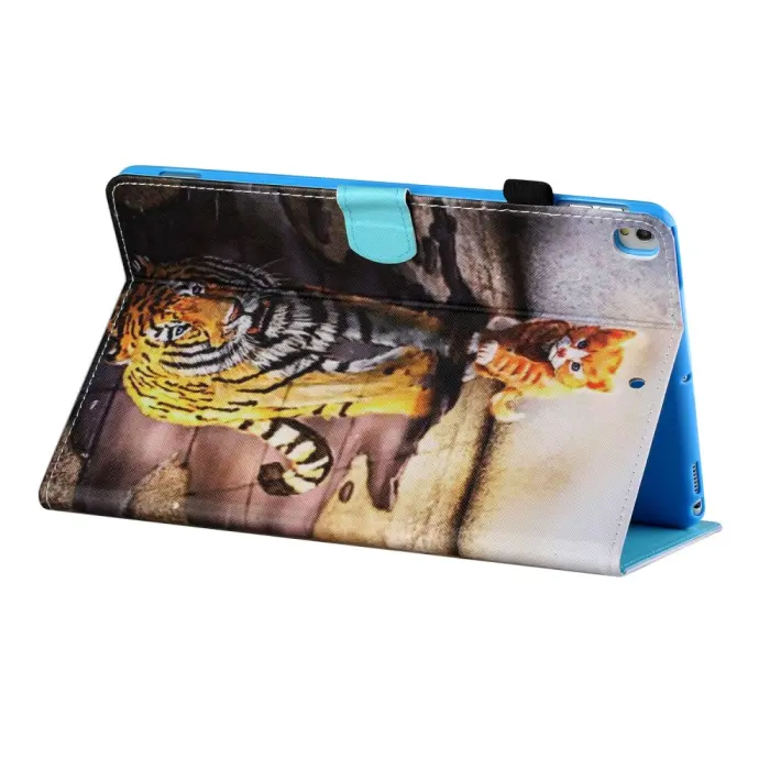 OEM - iPad 10.2 (2021/2020/2019) / Air 3 10.5 (2019) Fodral - Katt och tiger