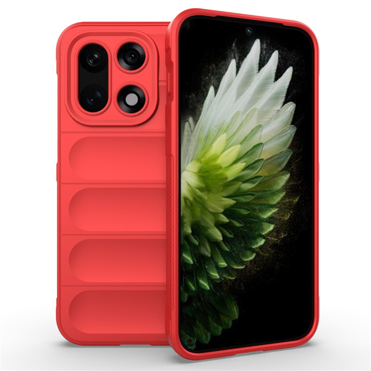 AMORUS Mobilskal till OnePlus 15 Rugged Soft TPU Shockproof (Röd) | 2353 | AlltMobil