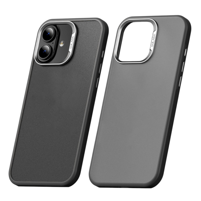SULADA - SULADA iPhone 17 Mobilskal Shockproof Matte - Titansvart