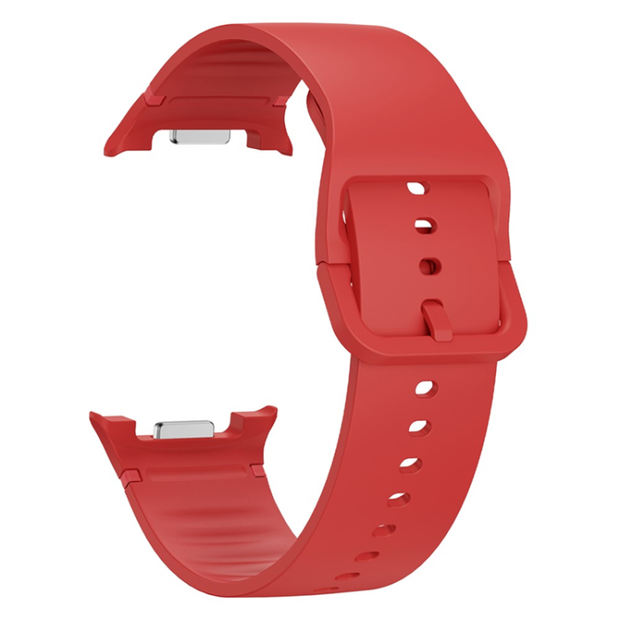 KALEBOL - Kalebol Galaxy Watch 8 (40/44/46mm) Armband Silikon - Röd