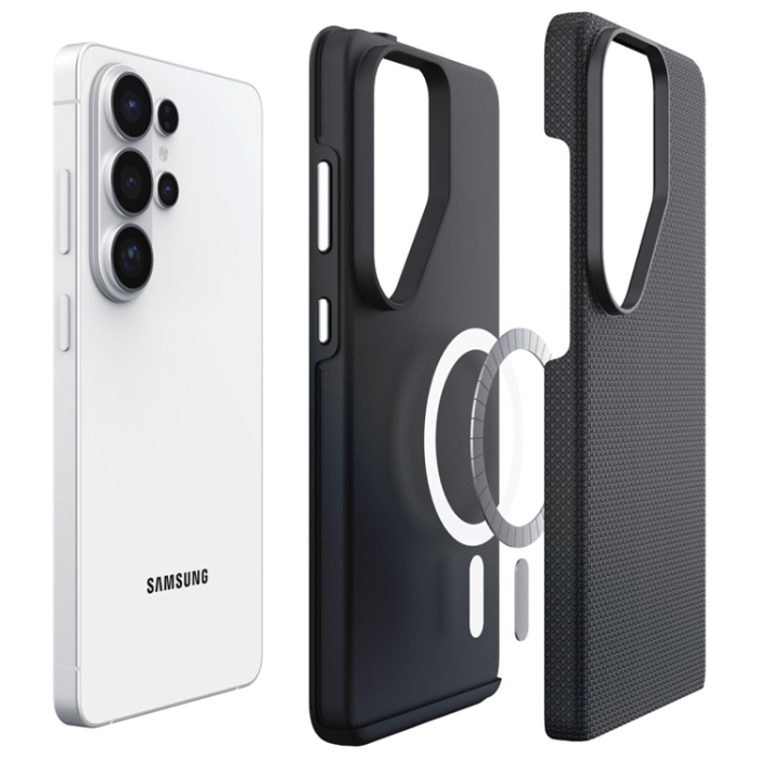 3MK - 3mk Mobilskal För Galaxy S26 Ultra Magsafe Fortis - Svart