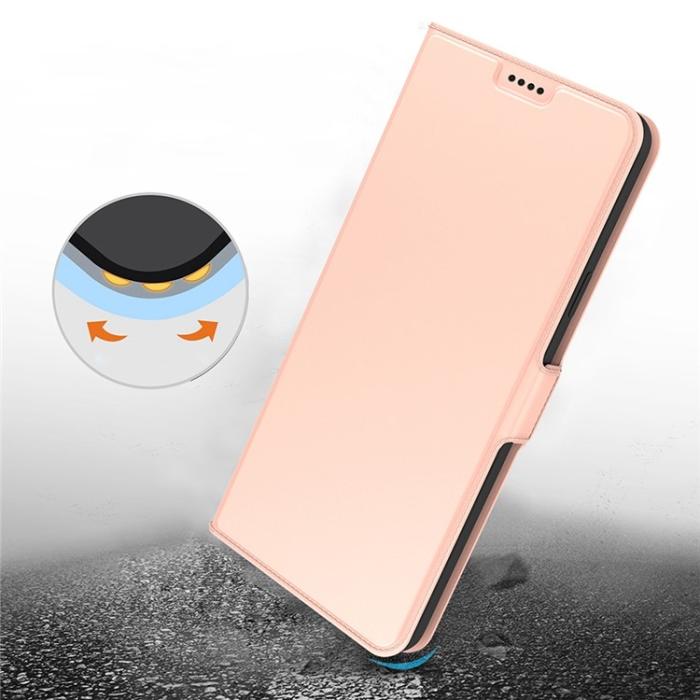 A-One Brand - Google Pixel 6a Plånboksfodral Magnetic Folio - Rosa Guld