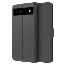 A-One Brand - Google Pixel 6a Plånboksfodral Magnetic Folio - Svart