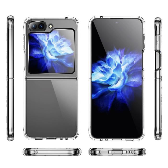A-One Brand - Galaxy Z Flip 5 Mobilskal Acrylic TPU Anti-drop - Clear
