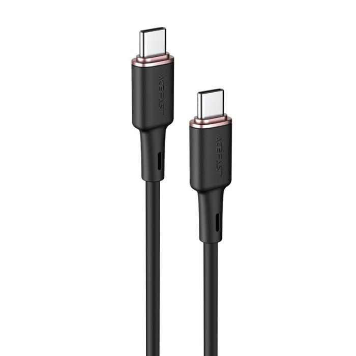 Acefast - Acefast USB-C till USB-C kabel 60W 1.2m - Svart