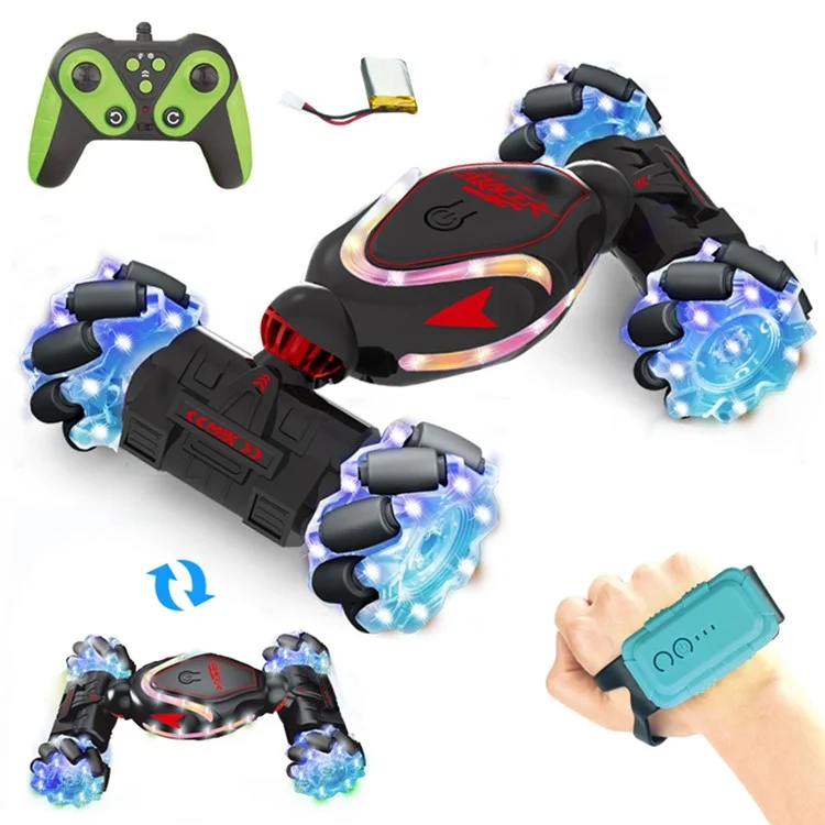 RC Stuntbilsljus Vridande Fordonsleksak YT6637 - Svart | 264 | AlltMobil