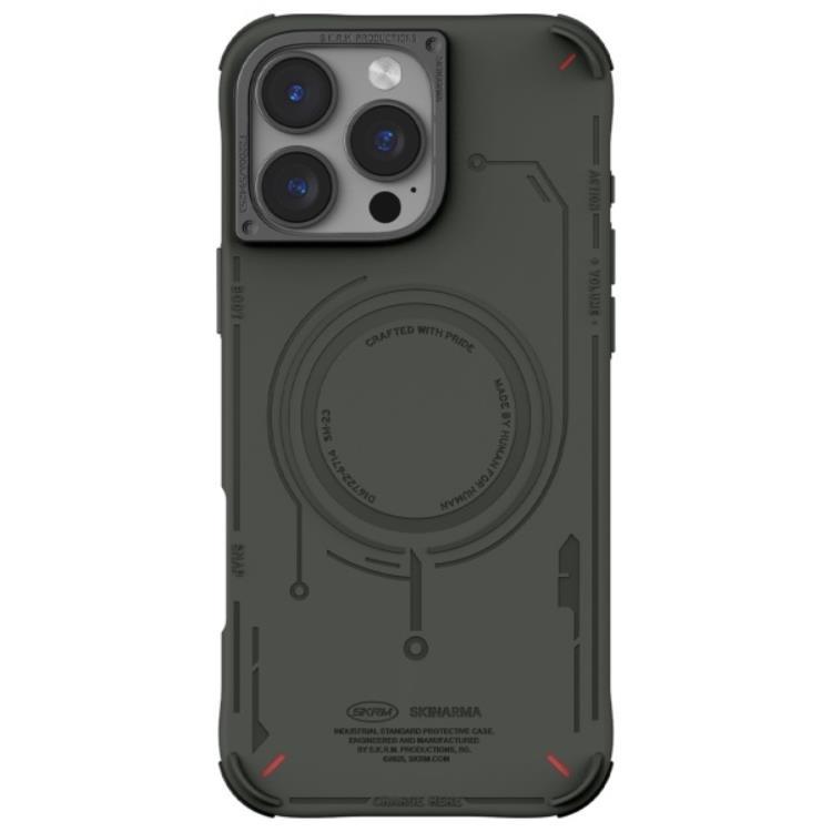 Skinarma iPhone 16 Pro Mobilskal MagSafe Mecha - Olive | 2353 | AlltMobil