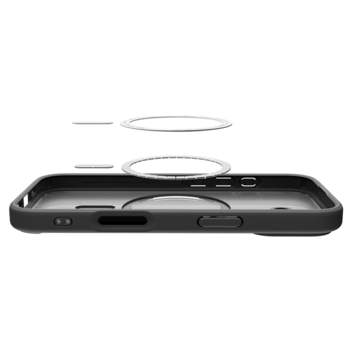Spigen - Spigen iPhone 17 Mobilskal Magsafe Ultra Hybrid - Frost Svart