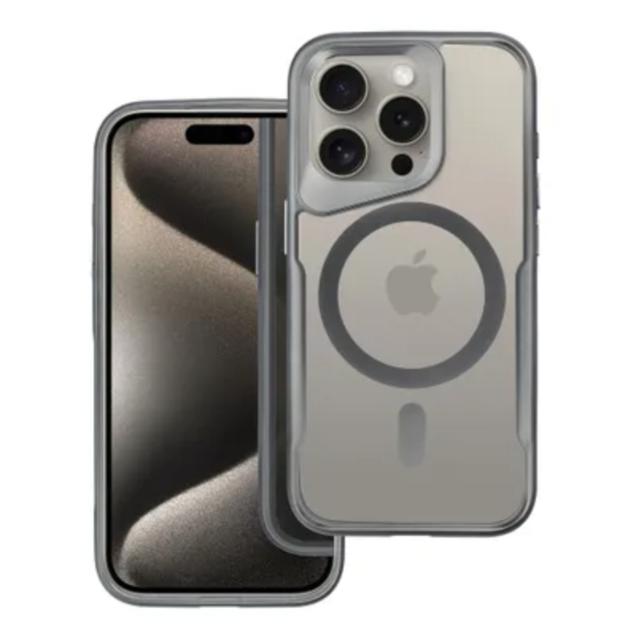 OEM - iPhone 16 Plus Mobilskal Magsafe Ergofiit NewZone - Grå