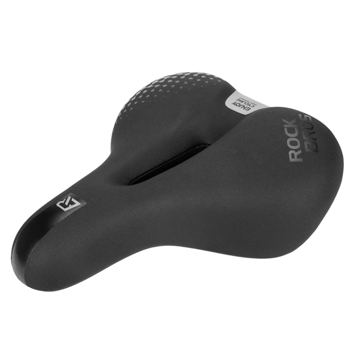Rockbros - Rockbros Bekväm Ergonomisk Cykelsadel 6876 - Svart