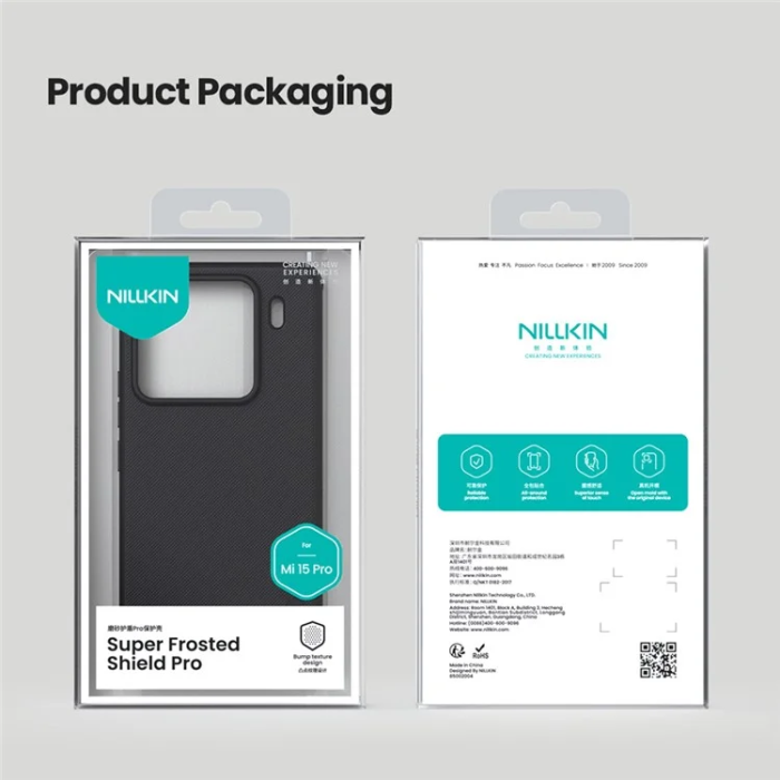 Nillkin - Nillkin Xiaomi 15 Pro Mobilskal Frosted Shield Pro - Grön