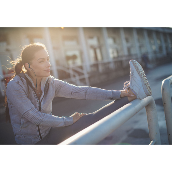 Philips - PHILIPS In-Ear-Hörlurar Sport IPX2 Kabel - Svart