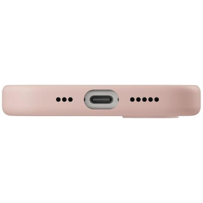 UNIQ - UNIQ iPhone 16e Mobilskal MagSafe Lino - Rosa