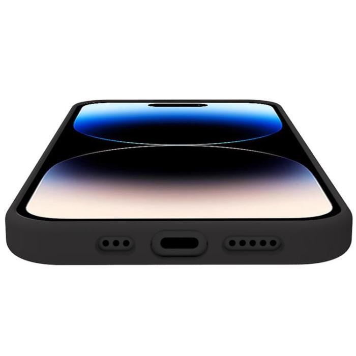 Celly - Celly iPhone 15 Pro Mobilskal Planet Soft TPU - Svart