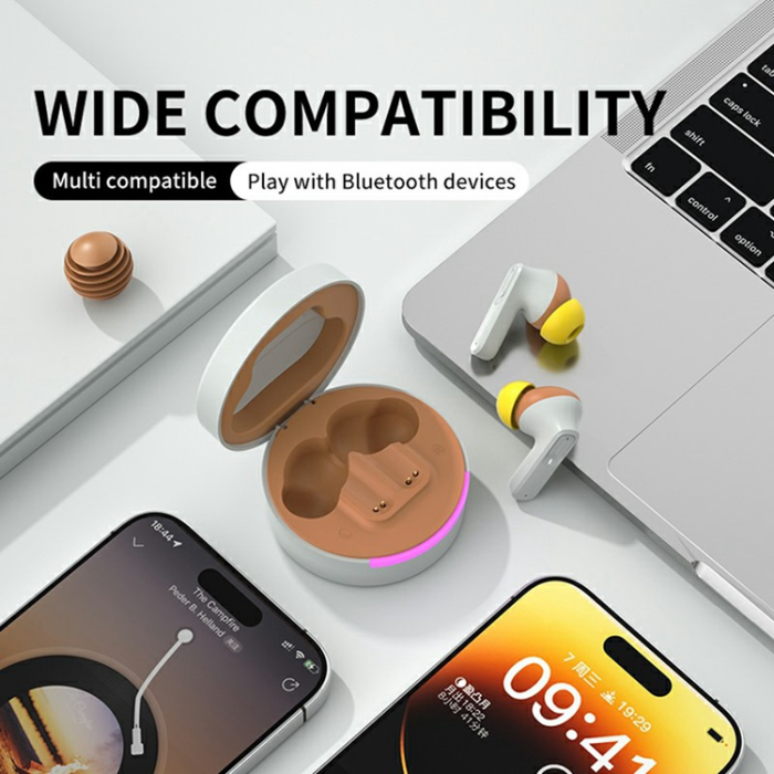 MBLUE - MBLUE Trådlösa Bluetooth 5.3 Hörlurar In-ear ANC AR03pro