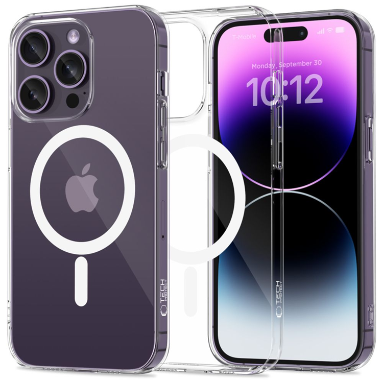 Tech-Protect iPhone 14 Pro Mobilskal Magsafe Flexair - Clear | 2353 | AlltMobil