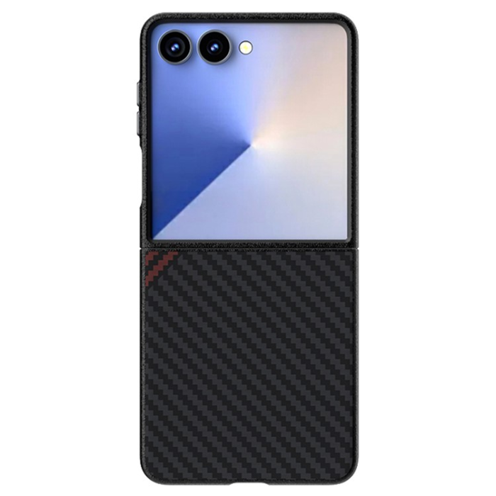 ABEEL - ABEEL Galaxy Z Flip 7 Mobilskal MagSafe Carbon Fiber