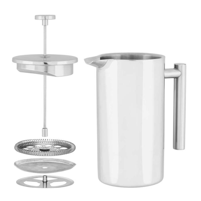 MAKU - MAKU Kaffepress Gastro Stål 1L
