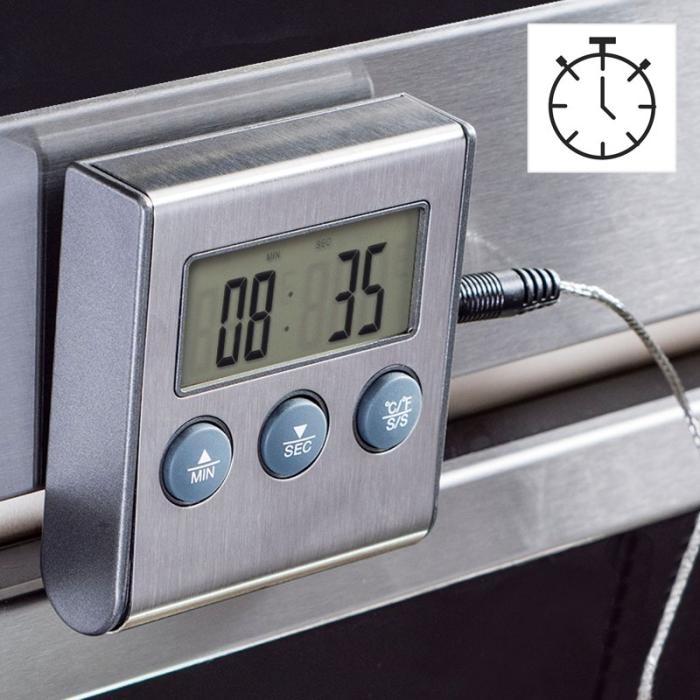Xavax - XAVAX Köttermometer Digital Timer Kabelsensor