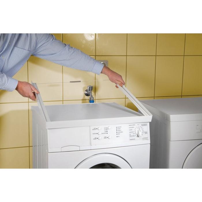 Xavax - XAVAX Ram Frame För Tvättmaskin/Torktumlare Vit