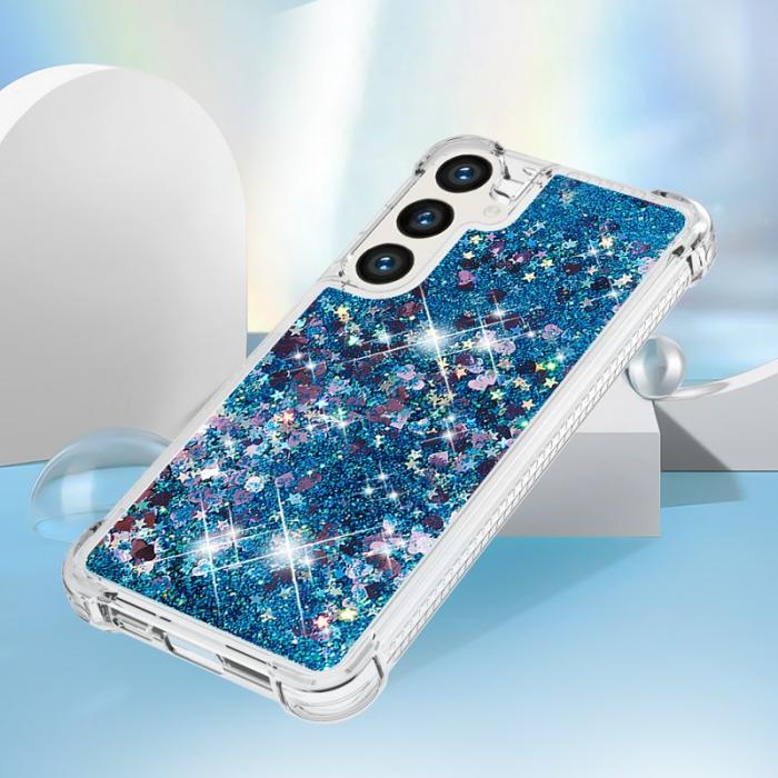 OEM - Mobilskal för Samsung Galaxy S26 Plus TPU Glitter Shockproof - Blå