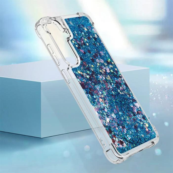 OEM - Mobilskal för Samsung Galaxy S26 Plus TPU Glitter Shockproof - Blå