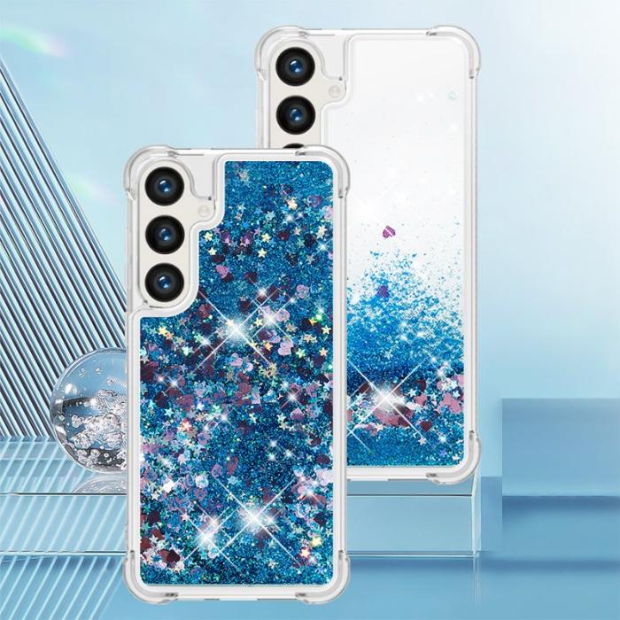 OEM - Mobilskal för Samsung Galaxy S26 Plus TPU Glitter Shockproof - Blå