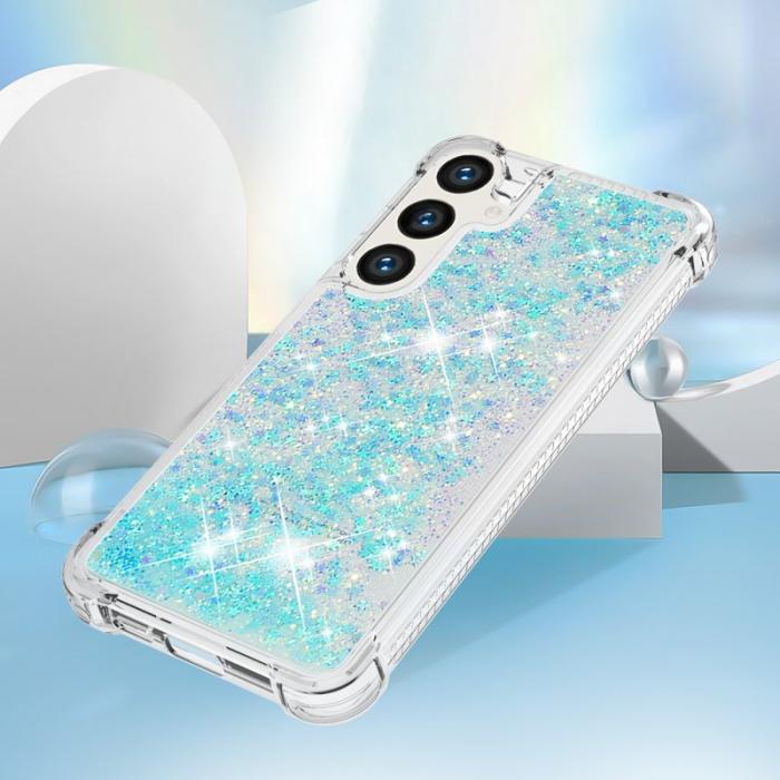OEM - Mobilskal för Samsung Galaxy S26 Plus TPU Glitter Shockproof - Blå