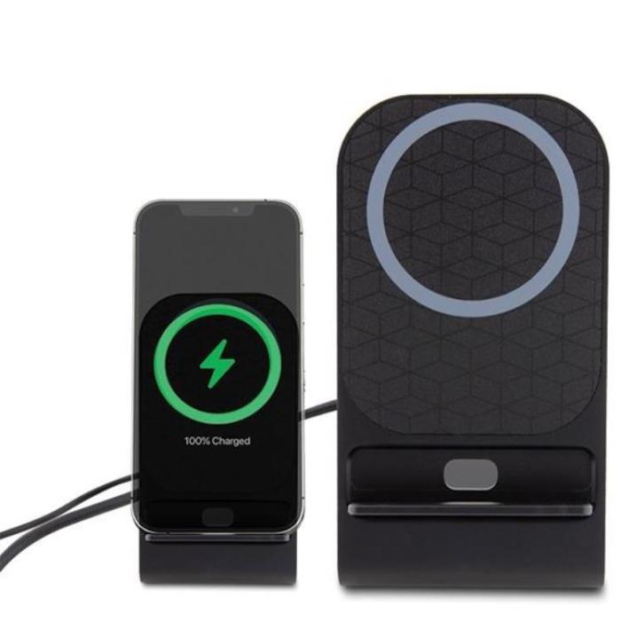BMW - BMW Magsafe Trådlös Laddare Induction 15W M Edition - Svart