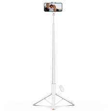 Tech-Protect - Tech-Protect Bluetooth Selfie Stick Tripod - Vit