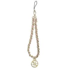 Guess - Guess rem Telefonrem rosa Kedja Metalll Charm
