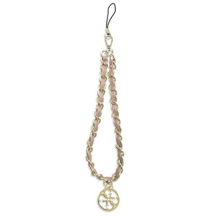 Guess - Guess rem Telefonrem rosa Kedja Metalll Charm