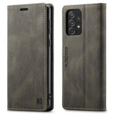 AUTSPACE - AUTSPACE A01 Series Samsung Galaxy A53 5G Pl&aring;nboksfodral Konstl&auml;der - Brun