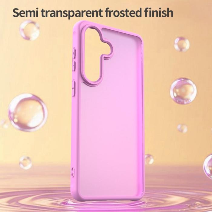OEM - Mobilskal till Samsung Galaxy S26 Plus Stöttåligt Luftkuddar Frostad Plast Lila