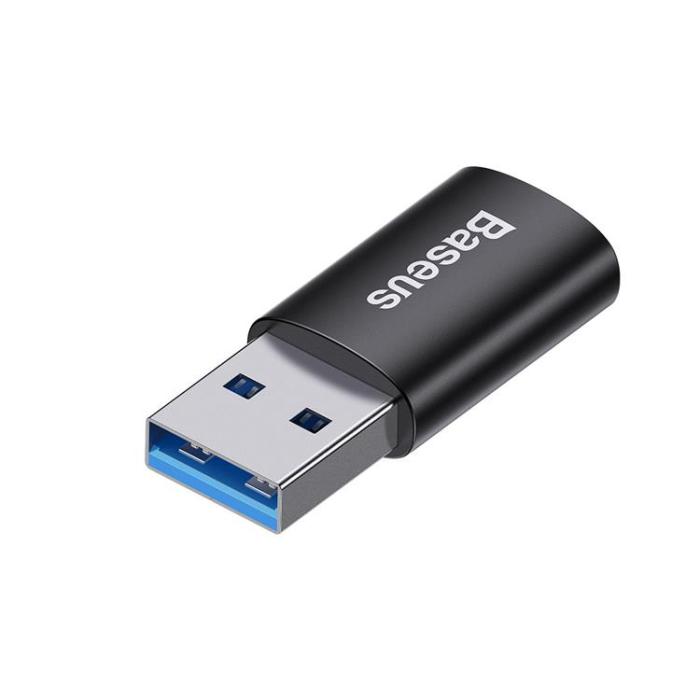 BASEUS - Baseus USB 3.1 OTG Till Typ-C Adapter - Svart