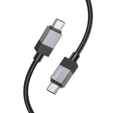 Hoco - Hoco USB-C - USB-C 60W 3A Kabel 1m X110 - Svart