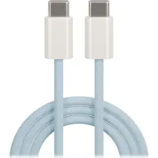 Maxlife - Maxlife USB-C till USB-C kabel 1m 20W MXUC-06 - Blå