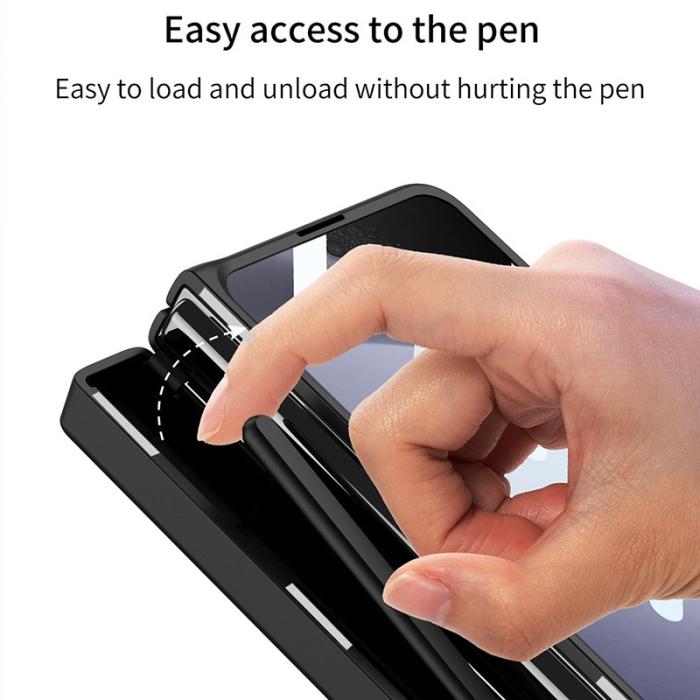 GKK - GKK Samsung Galaxy Z Fold5 Fodral - Hård PC - Blå